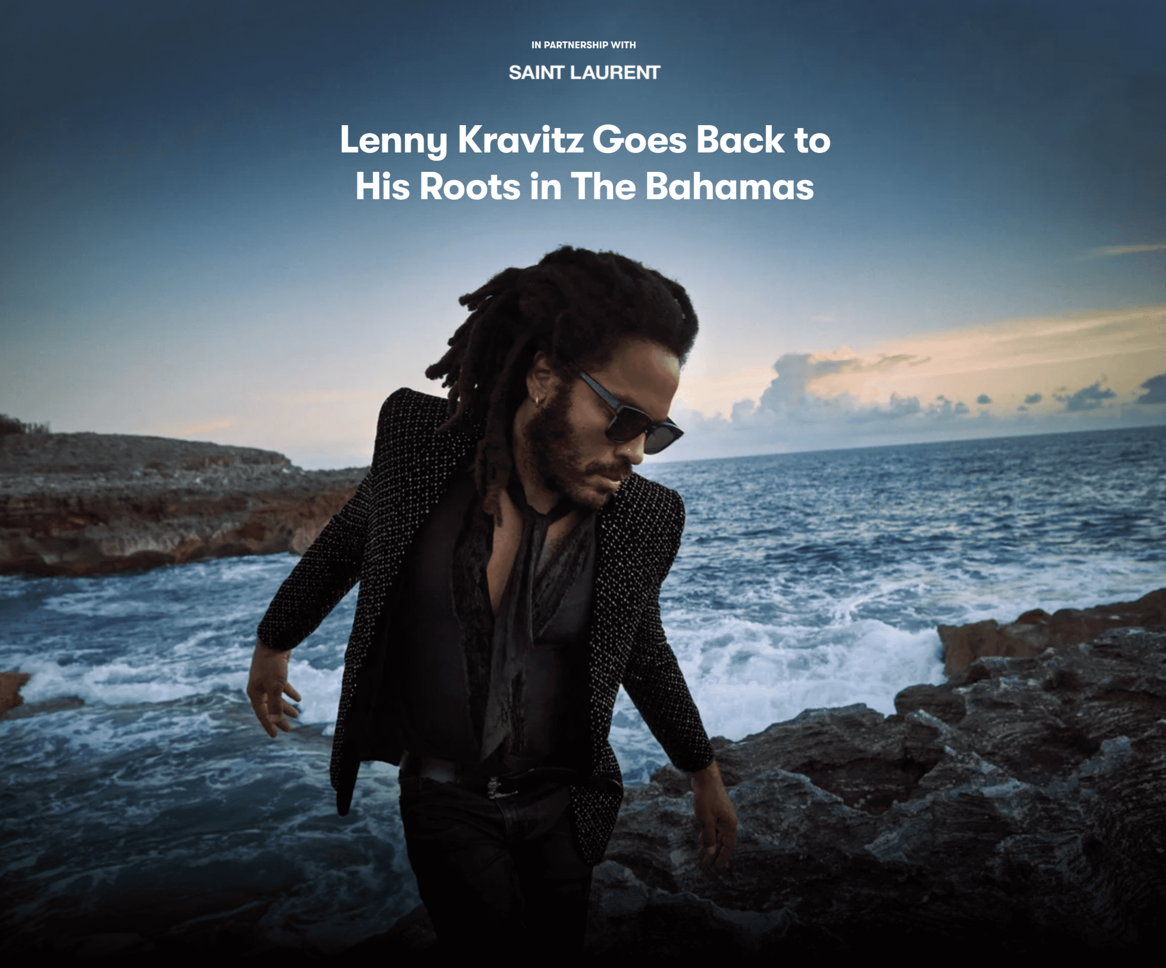 Lenny Kravitz x Saint Laurent  - Mark Seliger  - 1847
