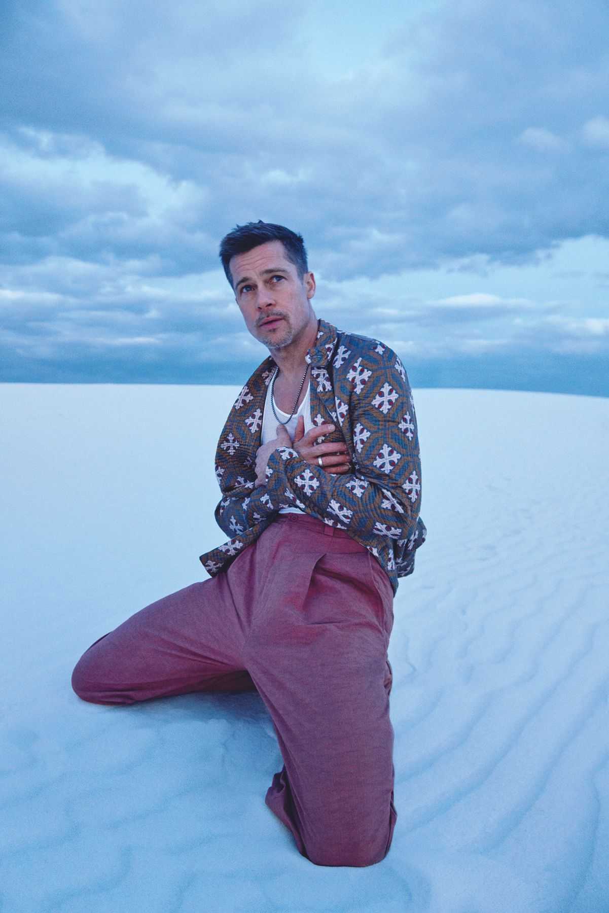 GQ Brad Pitt  - Ryan McGinley  - 313