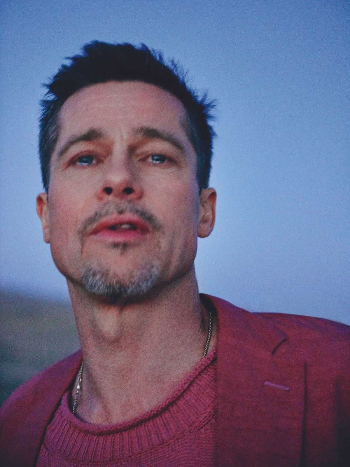 GQ Brad Pitt  - Ryan McGinley  - 1508