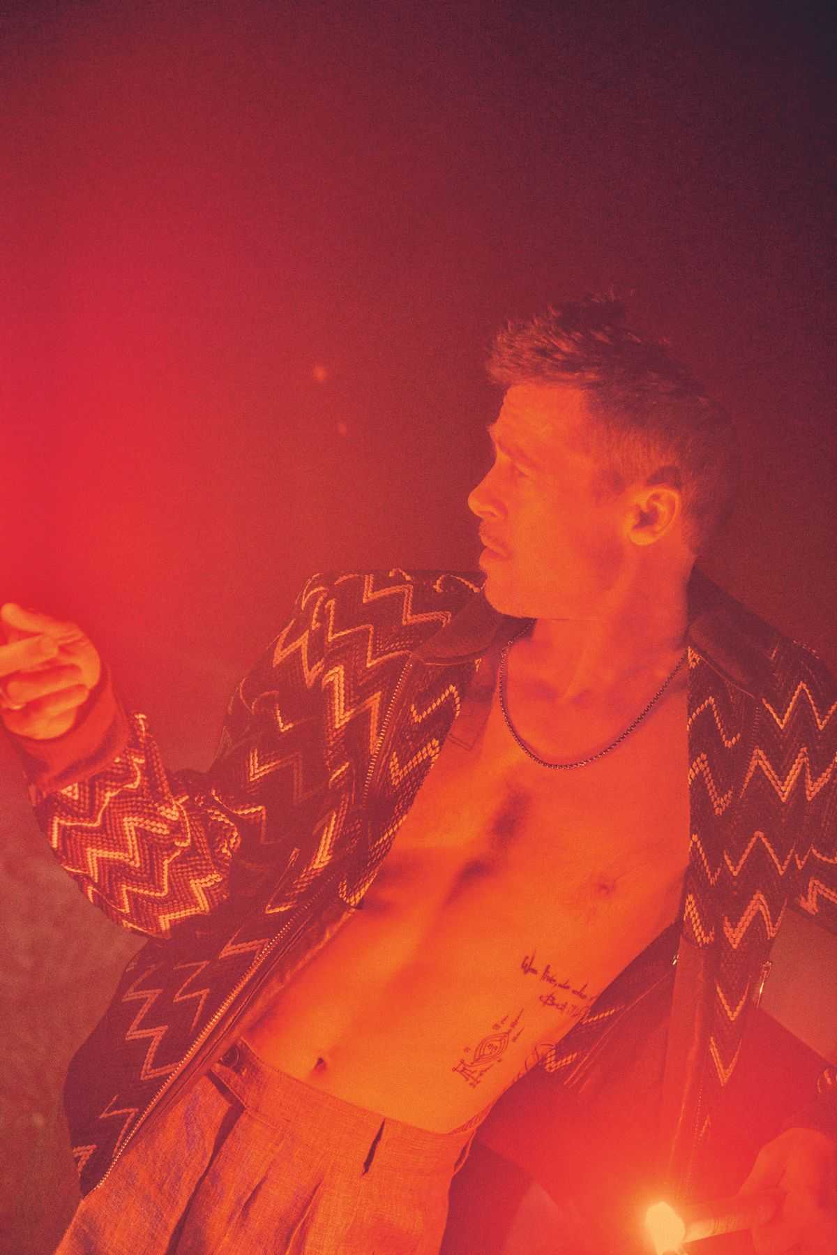GQ Brad Pitt  - Ryan McGinley  - 322