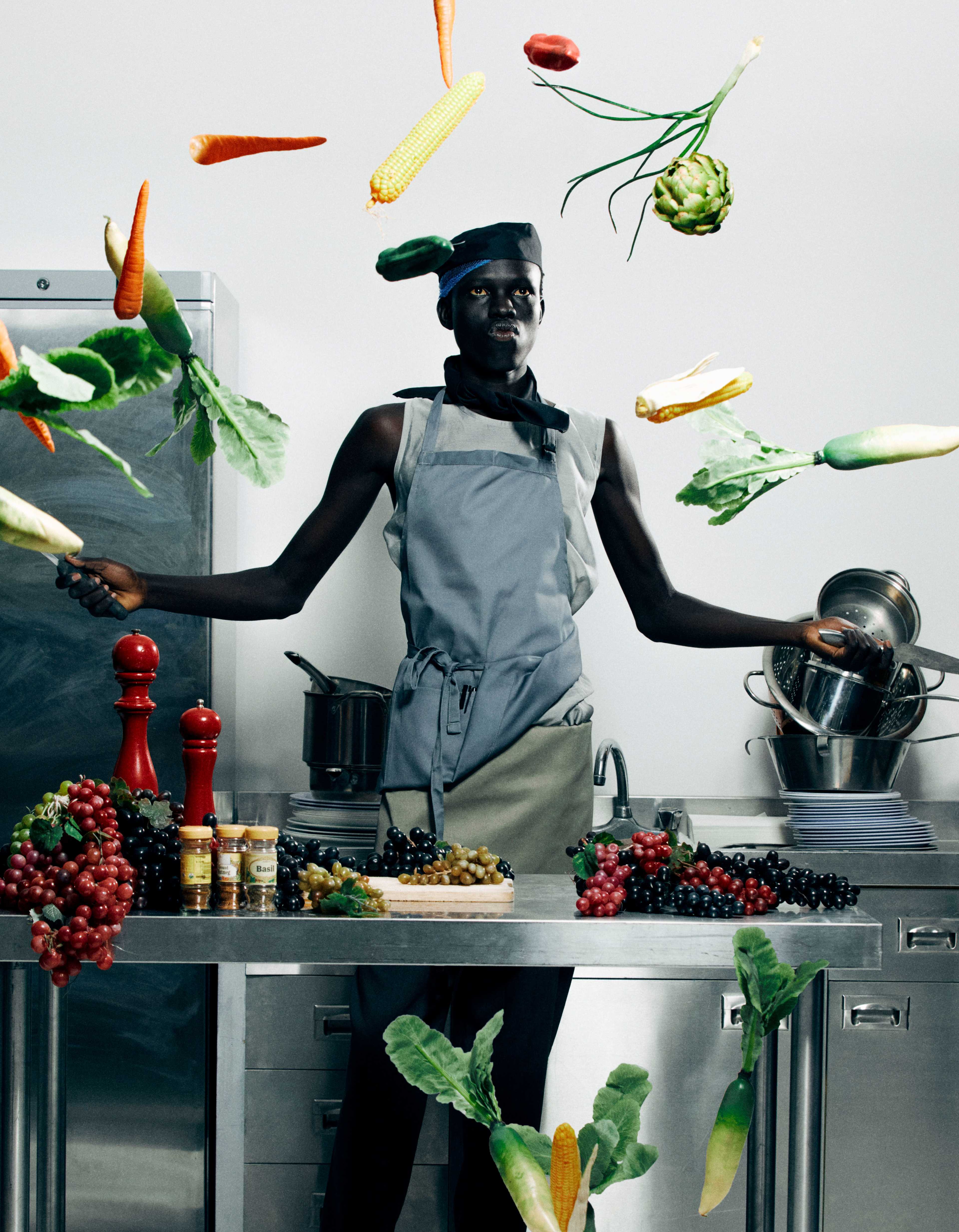 L'Officiel Hommes - Kitchen stunts - 6756