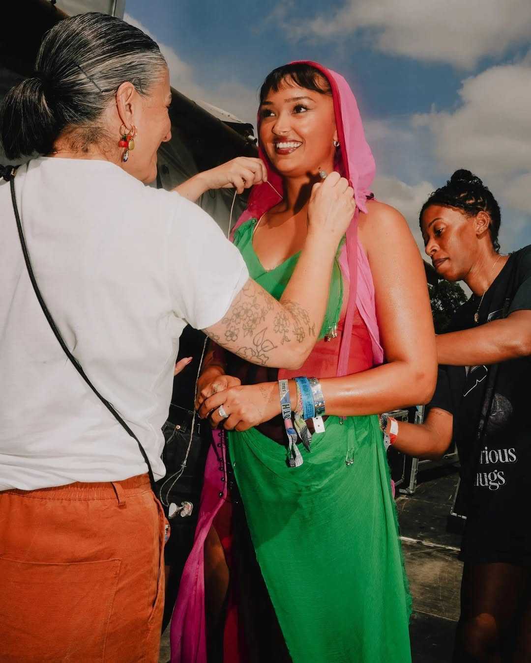Joy Crookes Glastonbury - Jawara Alleyne - 9349