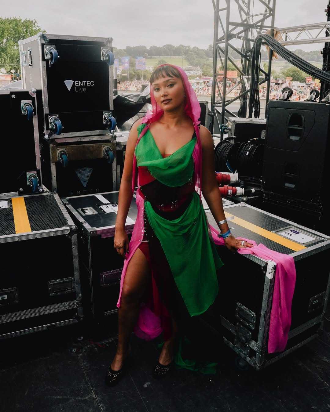 Joy Crookes Glastonbury - Jawara Alleyne - 9350