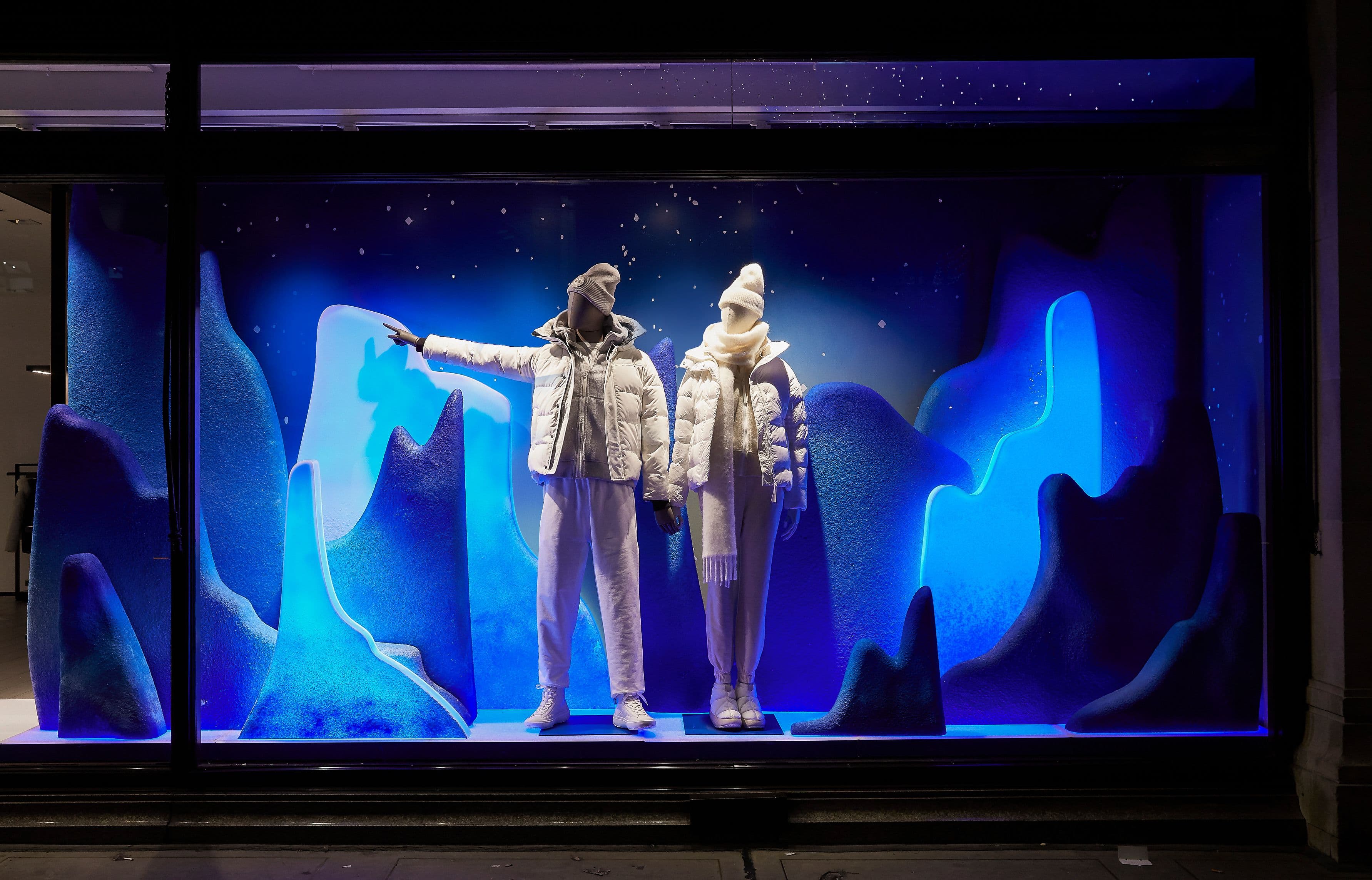 Canada Goose  - Festive Global Windows Campaign