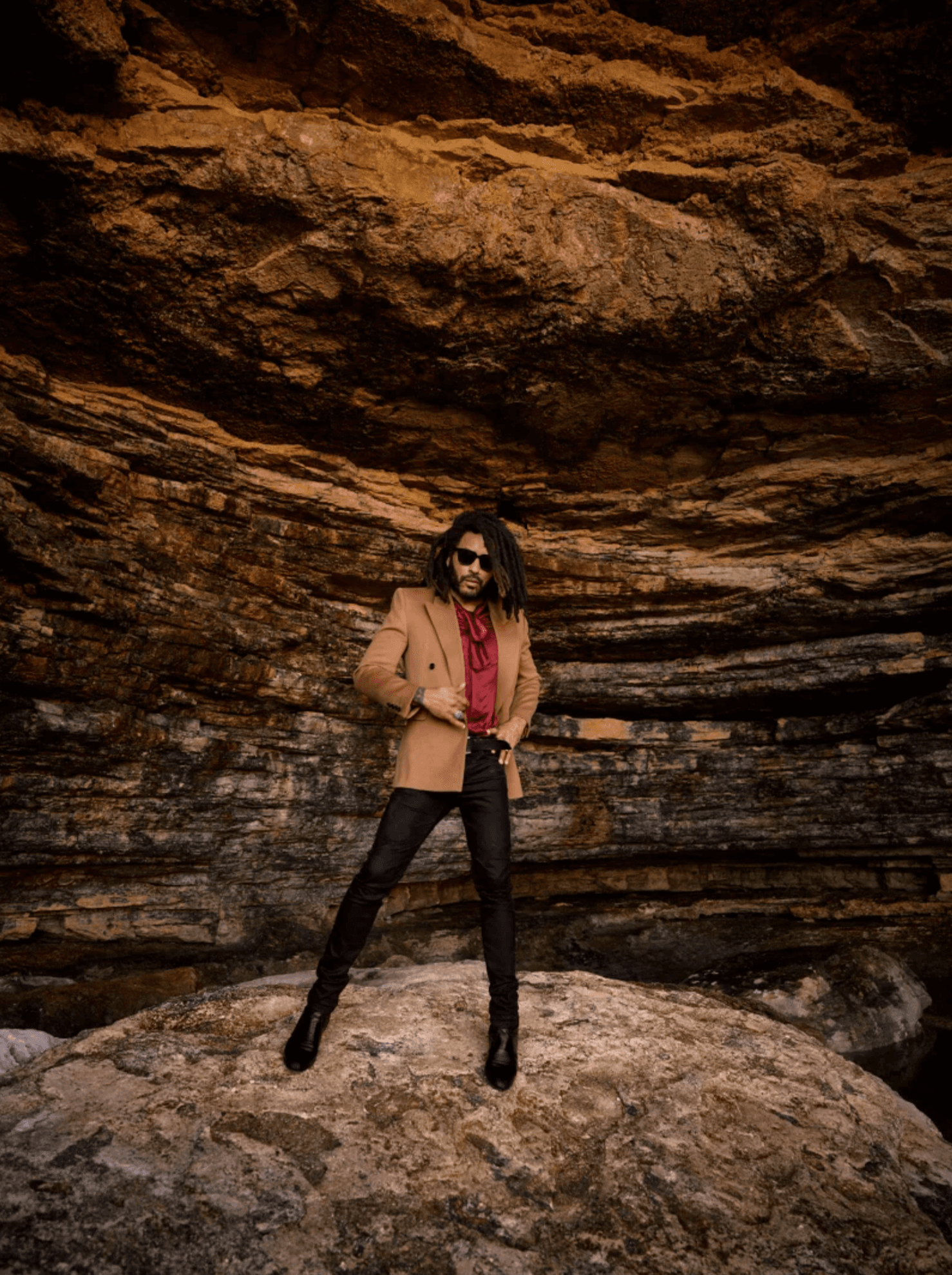 Lenny Kravitz x Saint Laurent  - Mark Seliger 