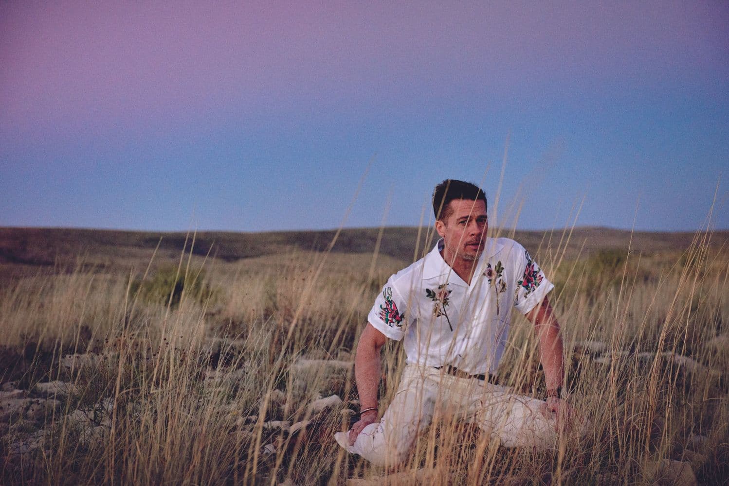 GQ Brad Pitt  - Ryan McGinley 