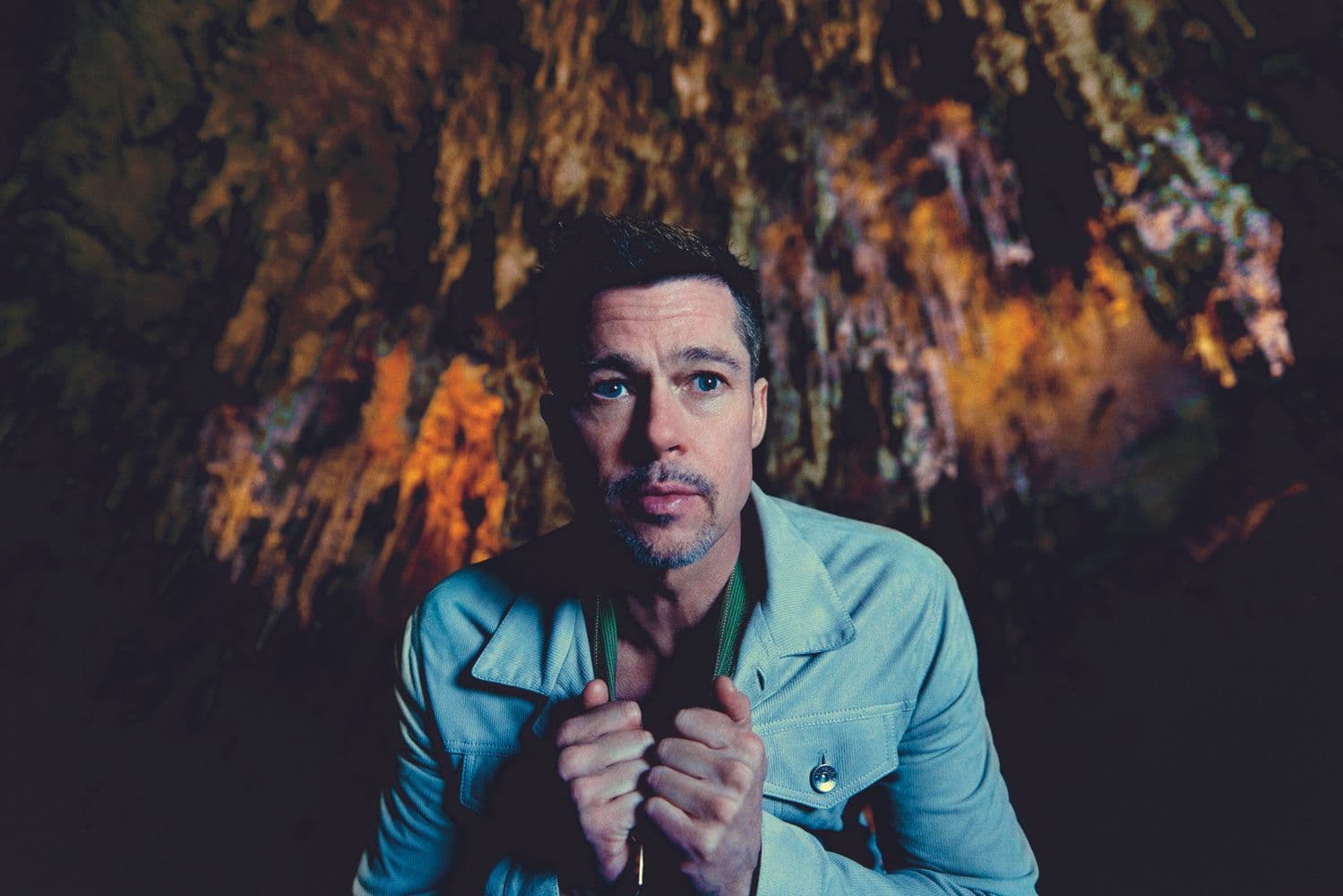 GQ Brad Pitt  - Ryan McGinley 