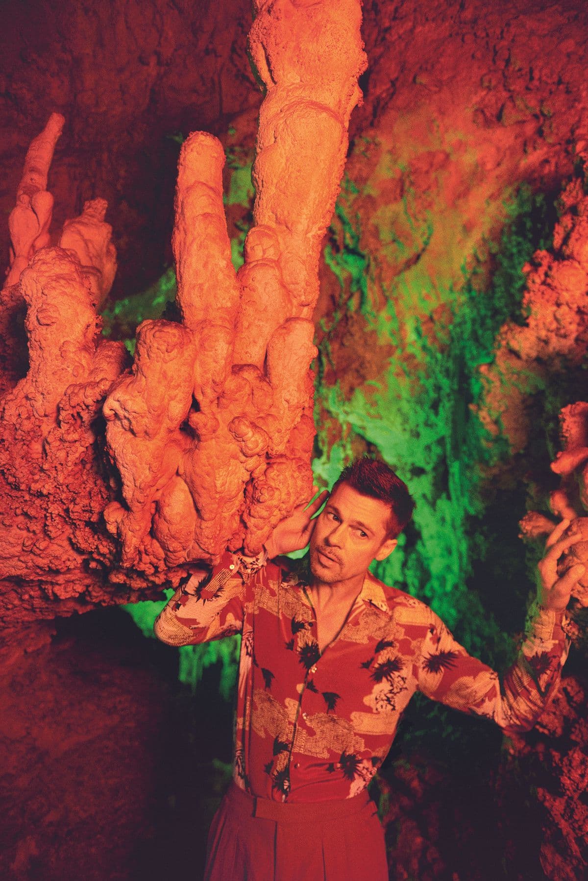 GQ Brad Pitt  - Ryan McGinley 