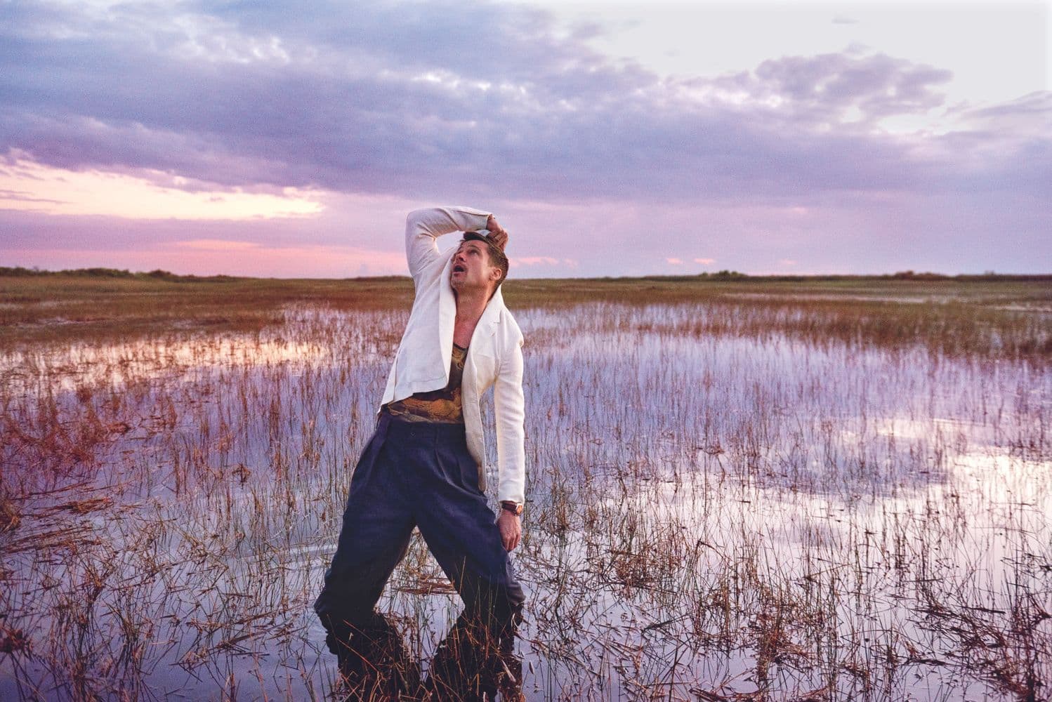 GQ Brad Pitt  - Ryan McGinley 