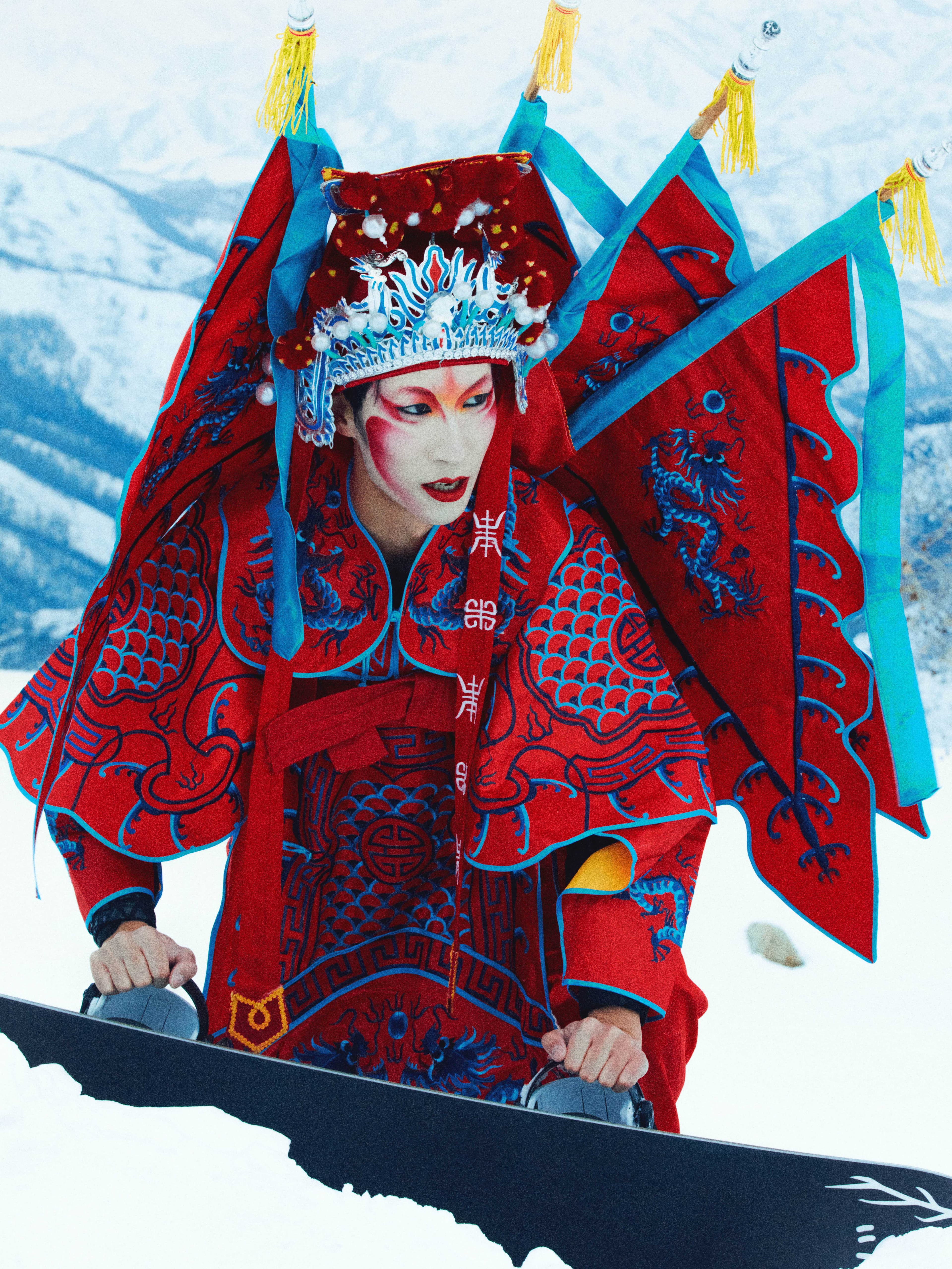 V Magazine China - My General Is Skiing!