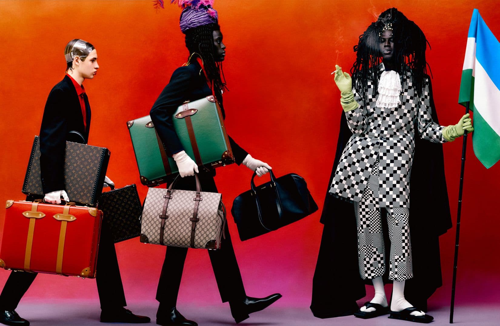 Vogue Hommes  - Rafael Pavarotti 