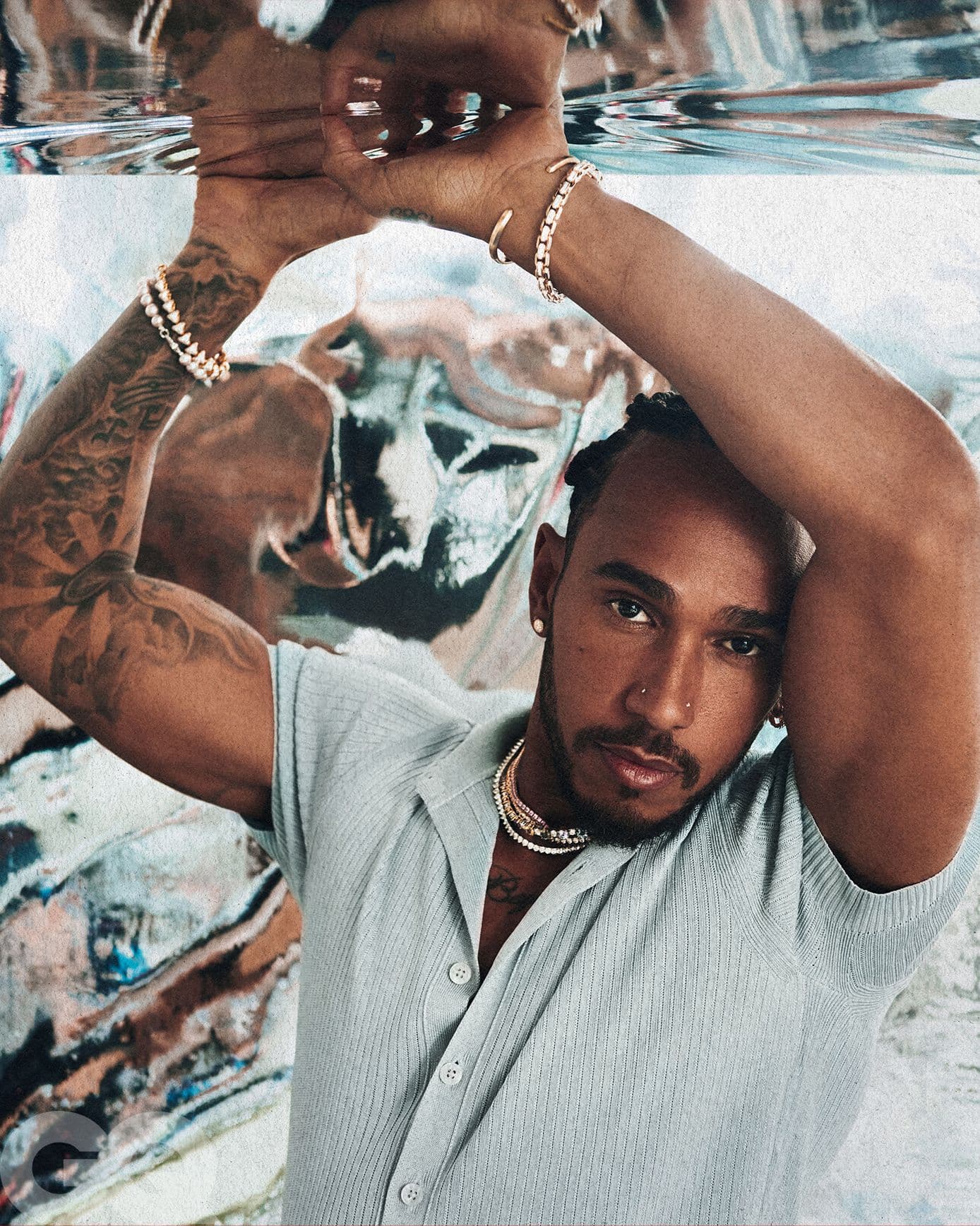 GQ ft. Lewis Hamilton - Campbell Addy