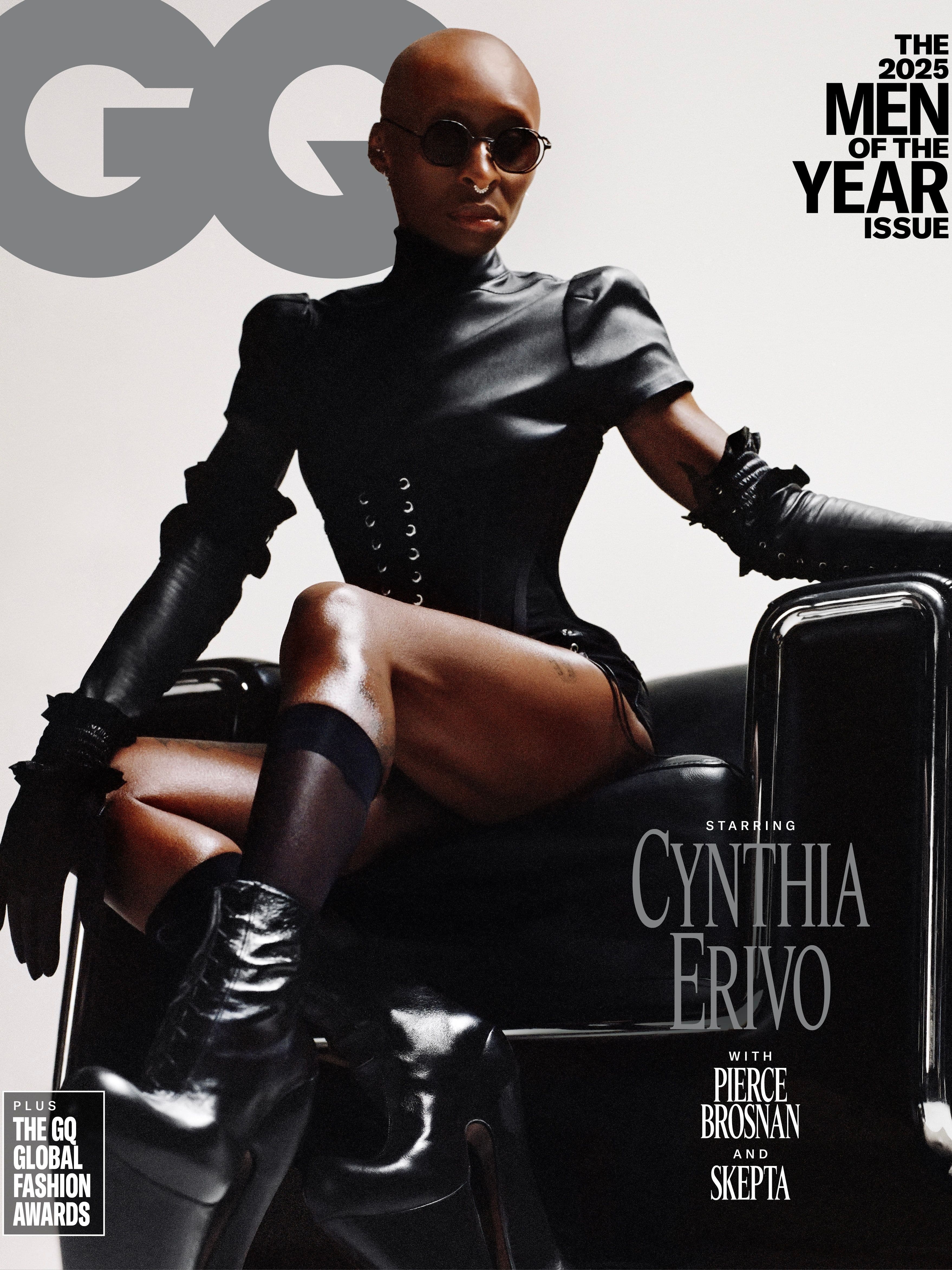 GQ Men of the Year Cover - Cynthia Erivo