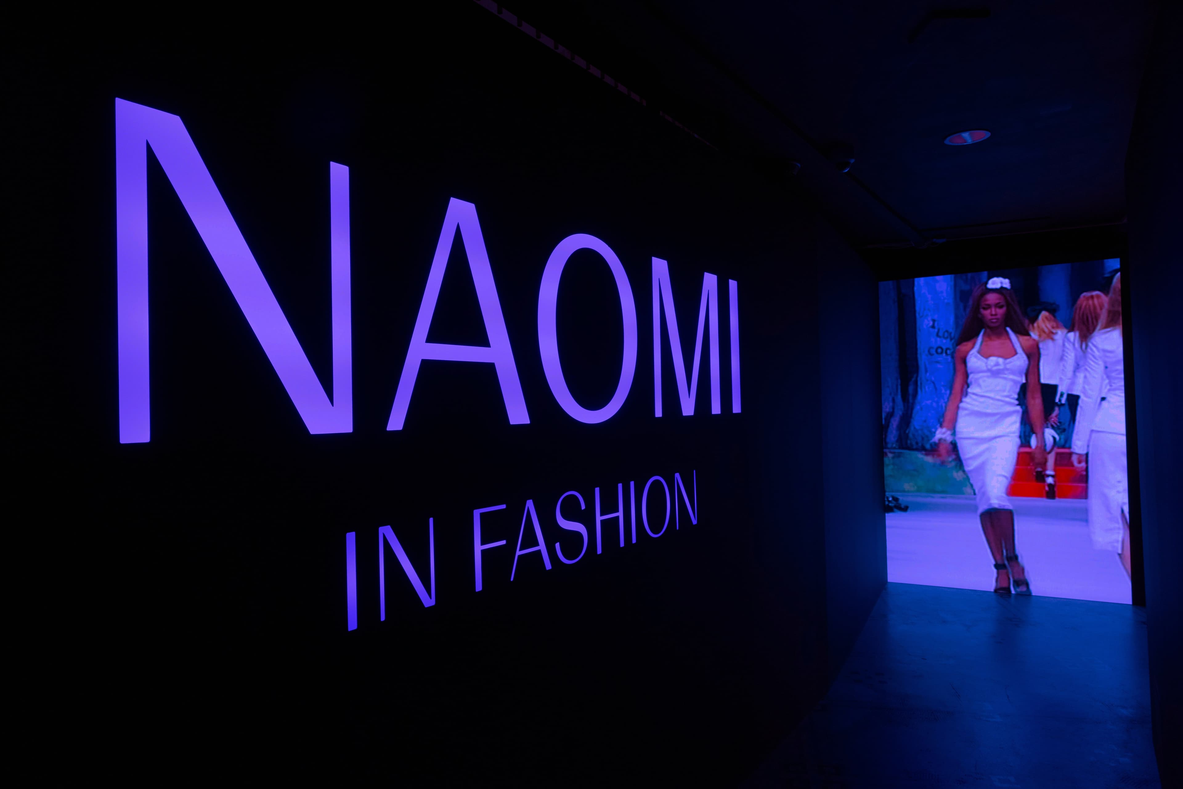 Naomi in Fashion - Victoria and Albert Museum
