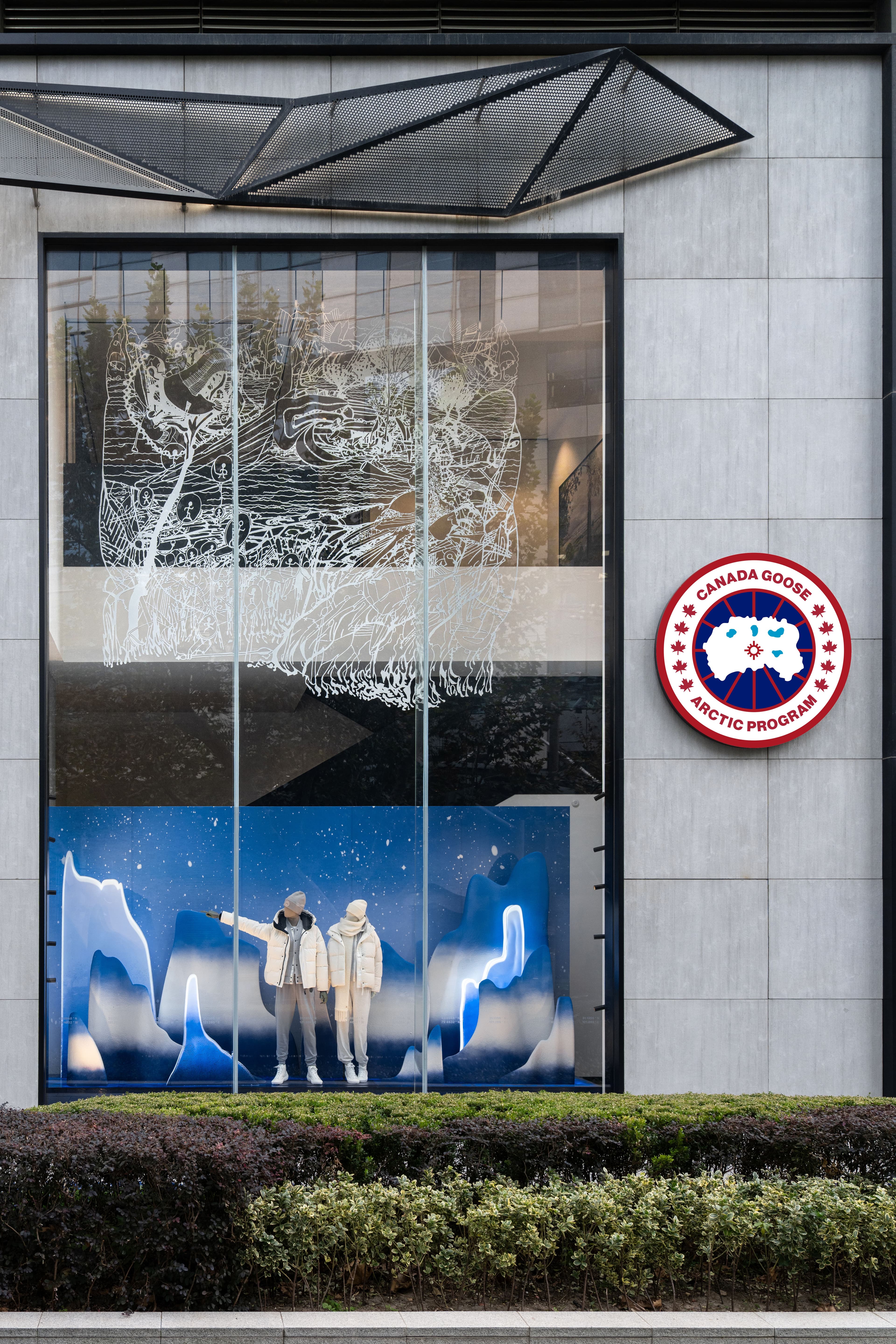 Canada Goose  - Festive Global Windows Campaign