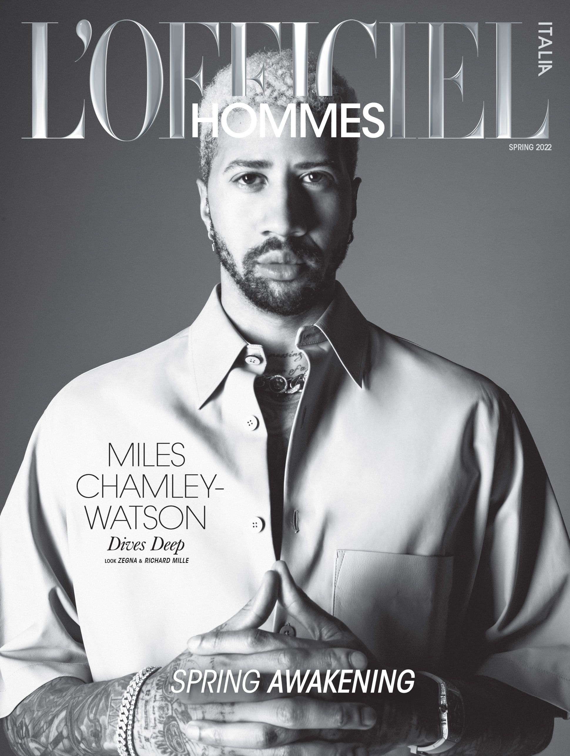 L'officiel Hommes - Ricardo Gomes