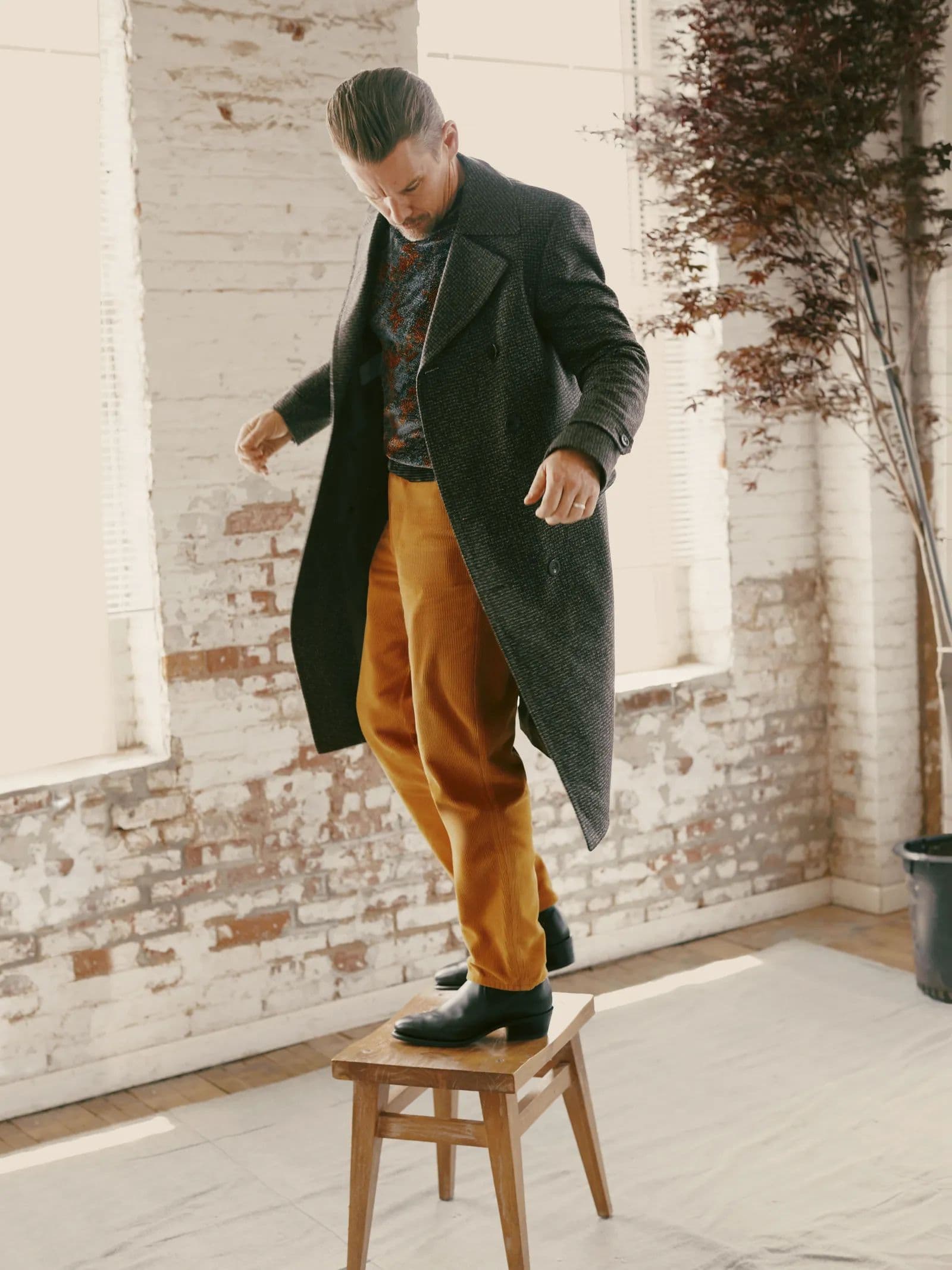 GQ Ethan Hawke - Fanny Latour-Lambert