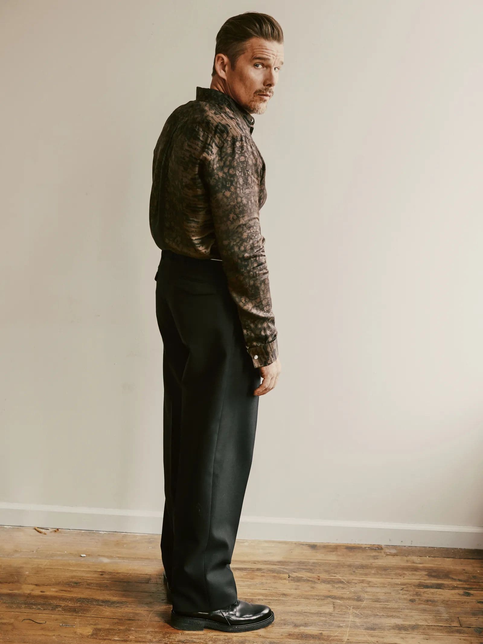 GQ Ethan Hawke - Fanny Latour-Lambert