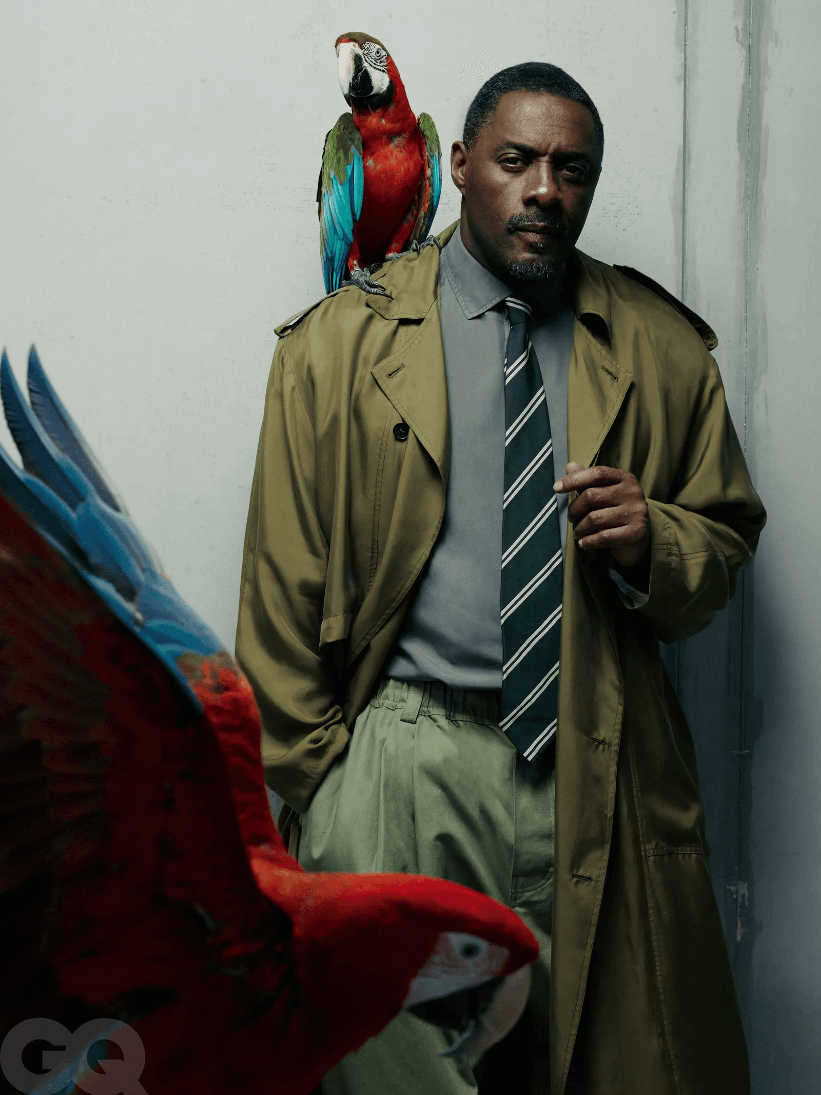 GQ British ft. Idris Elba - Fanny Latour-Lambert