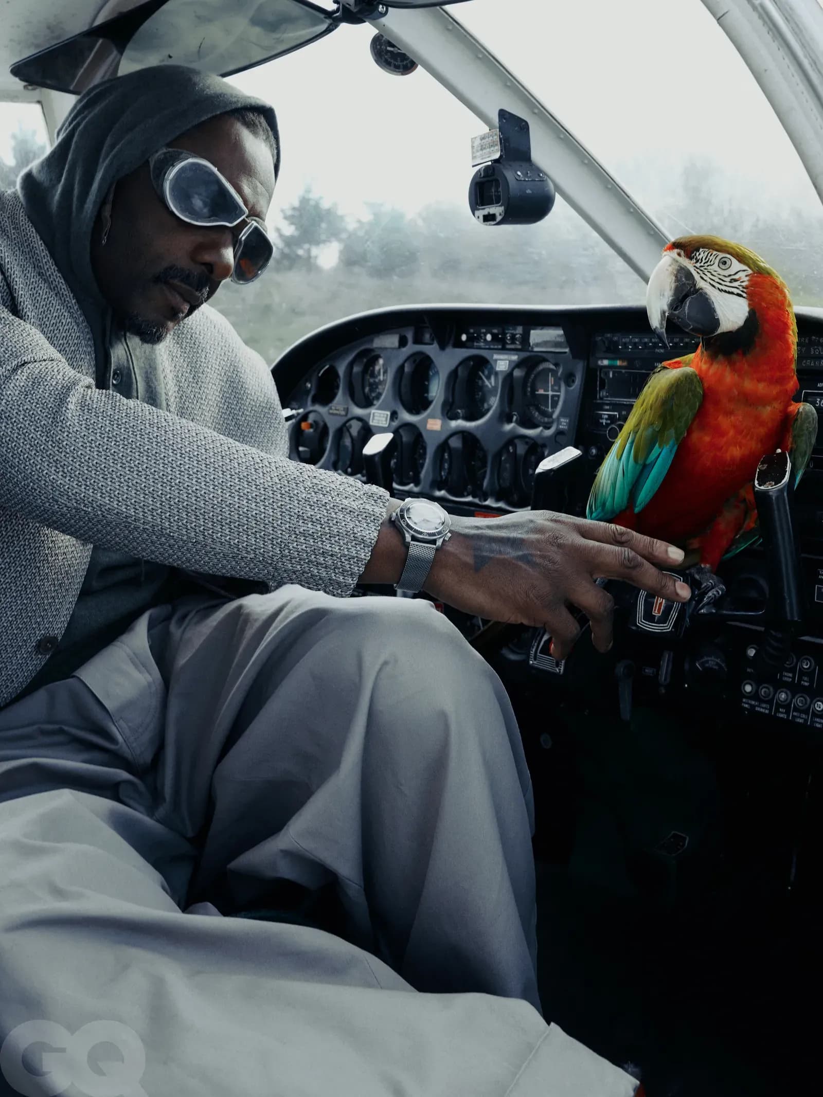 GQ British ft. Idris Elba - Fanny Latour-Lambert