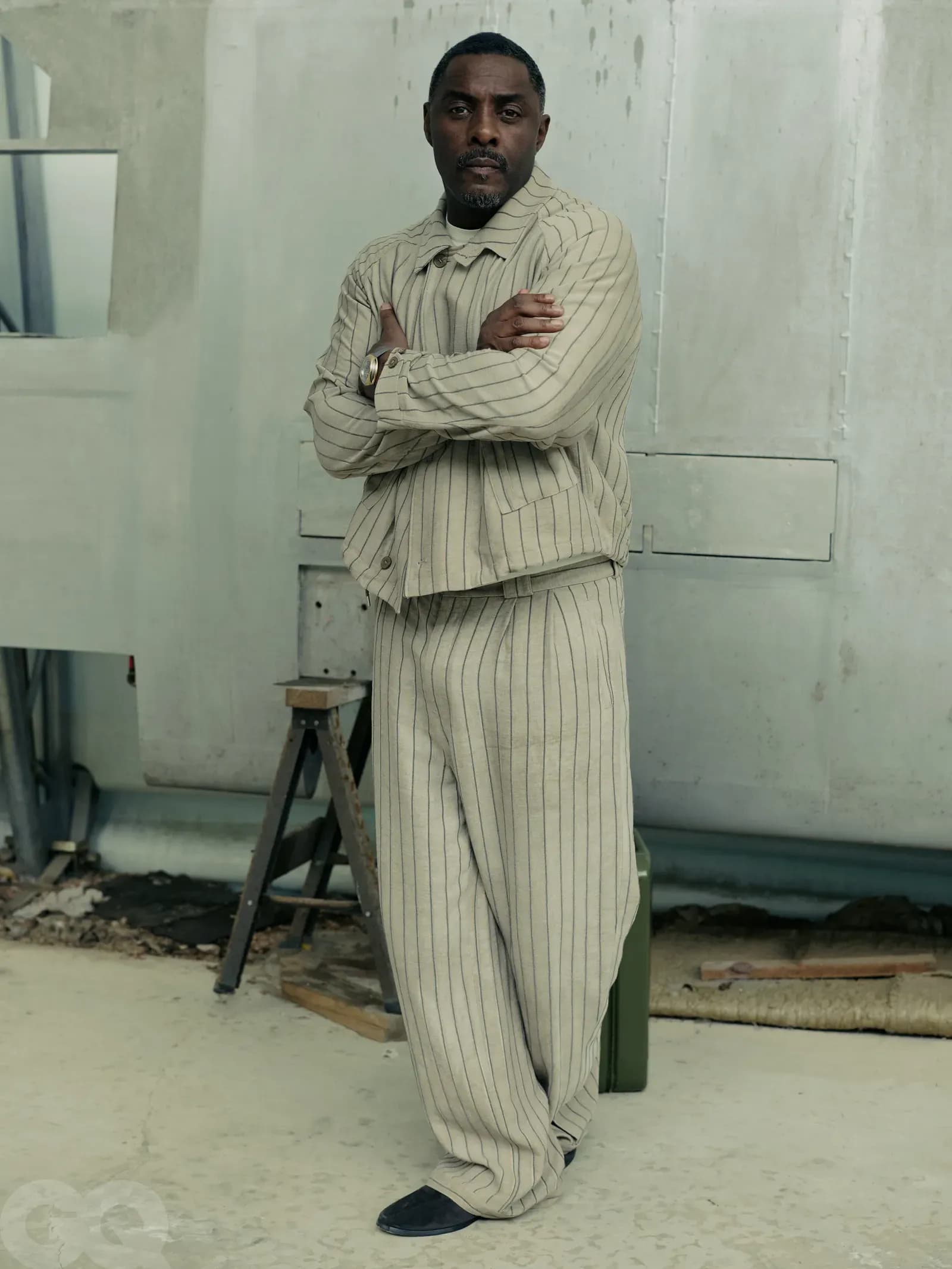 GQ British ft. Idris Elba - Fanny Latour-Lambert