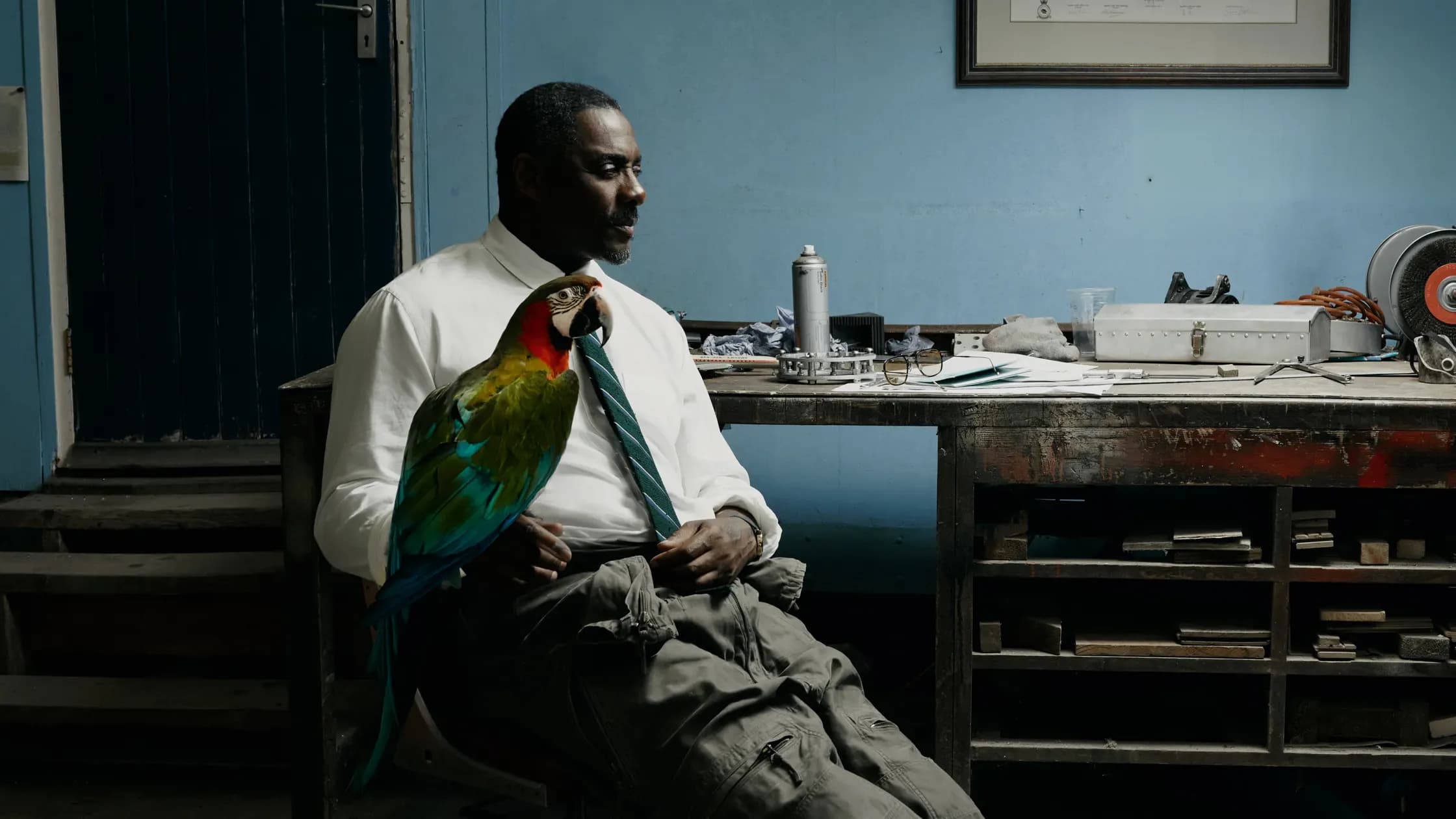 GQ British ft. Idris Elba - Fanny Latour-Lambert