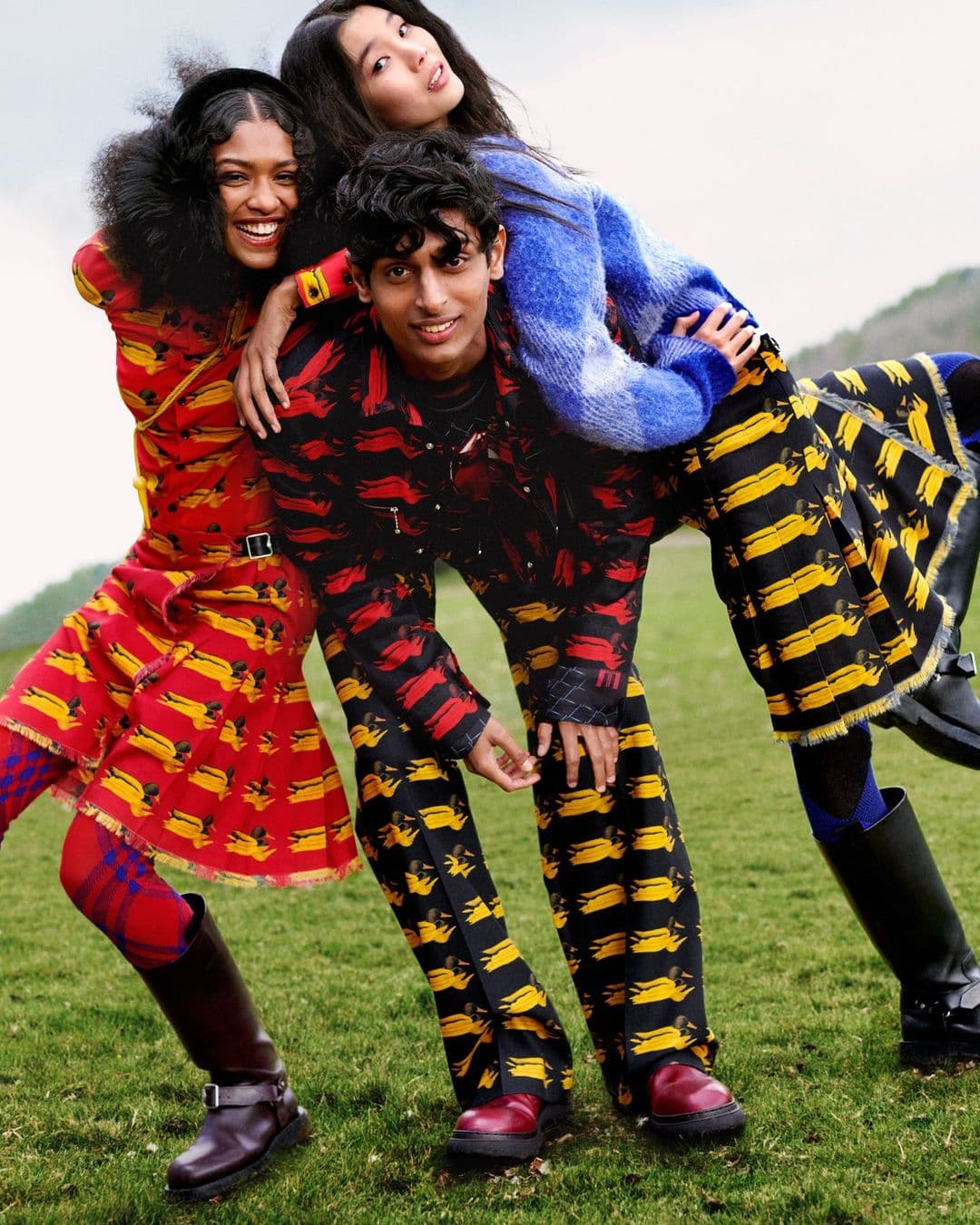 British Vogue - Burberry August 2023 - Scott Trindle