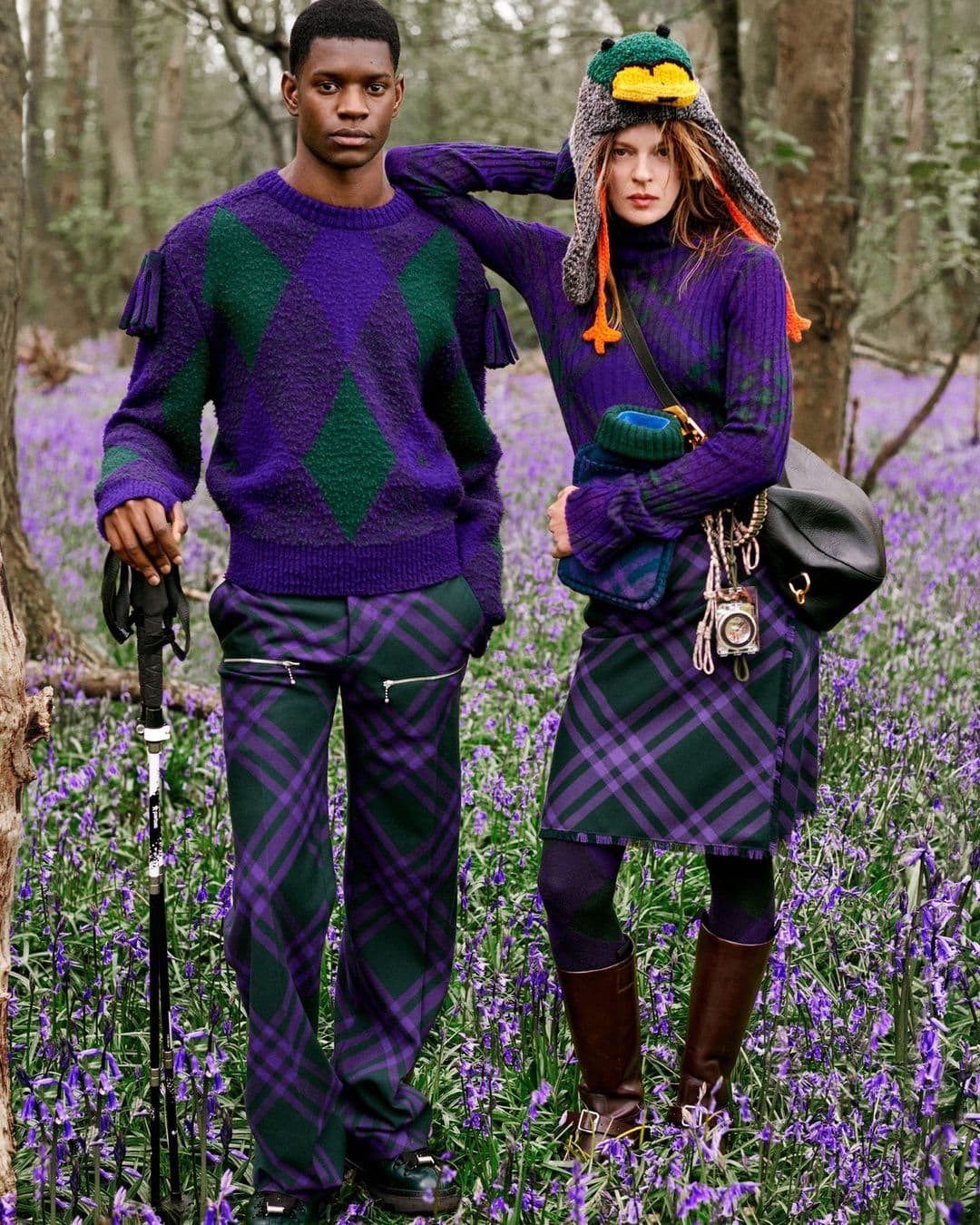 British Vogue - Burberry August 2023 - Scott Trindle