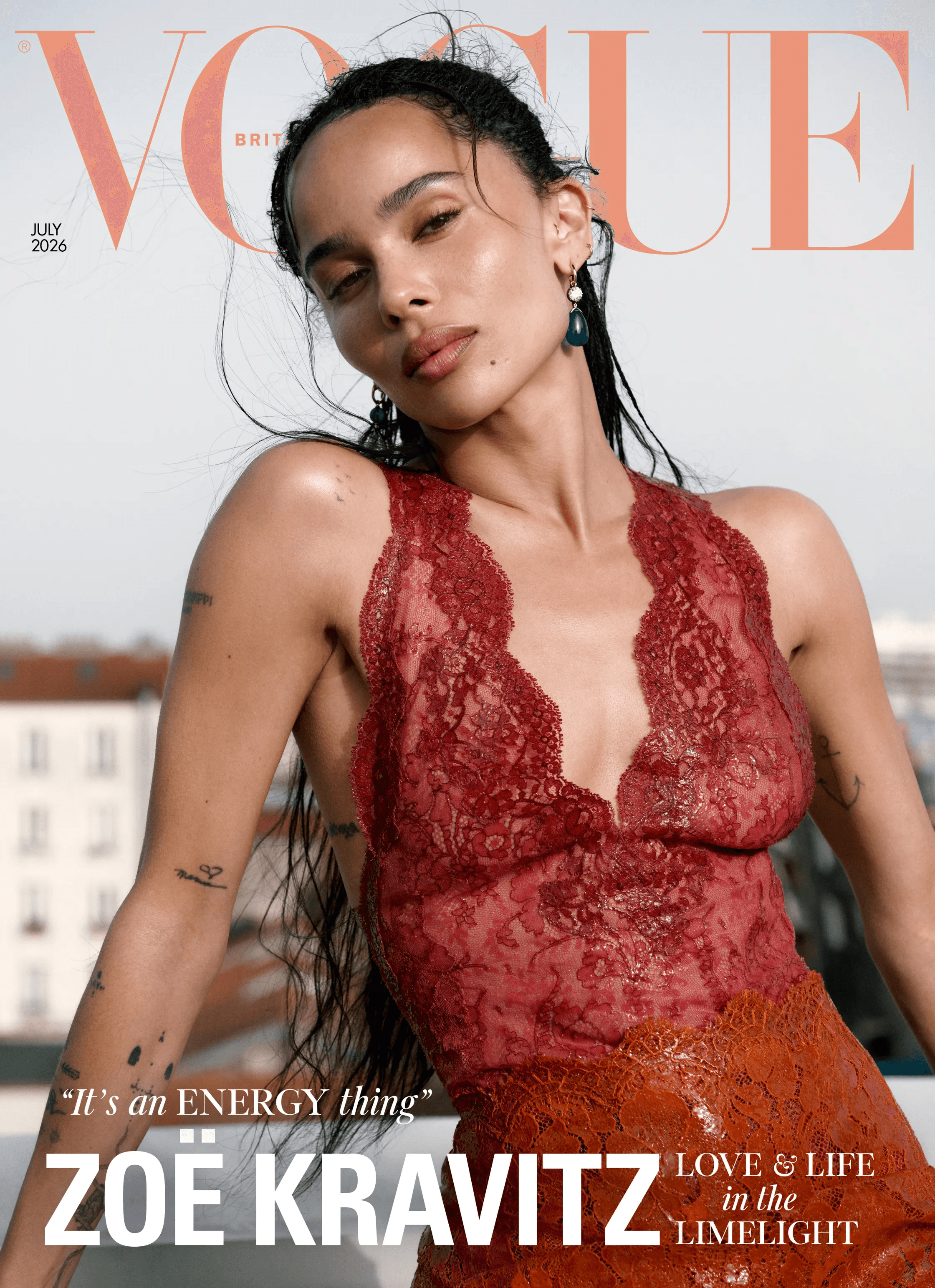 British Vogue ft. Zoë Kravitz - Mikeal Jansson